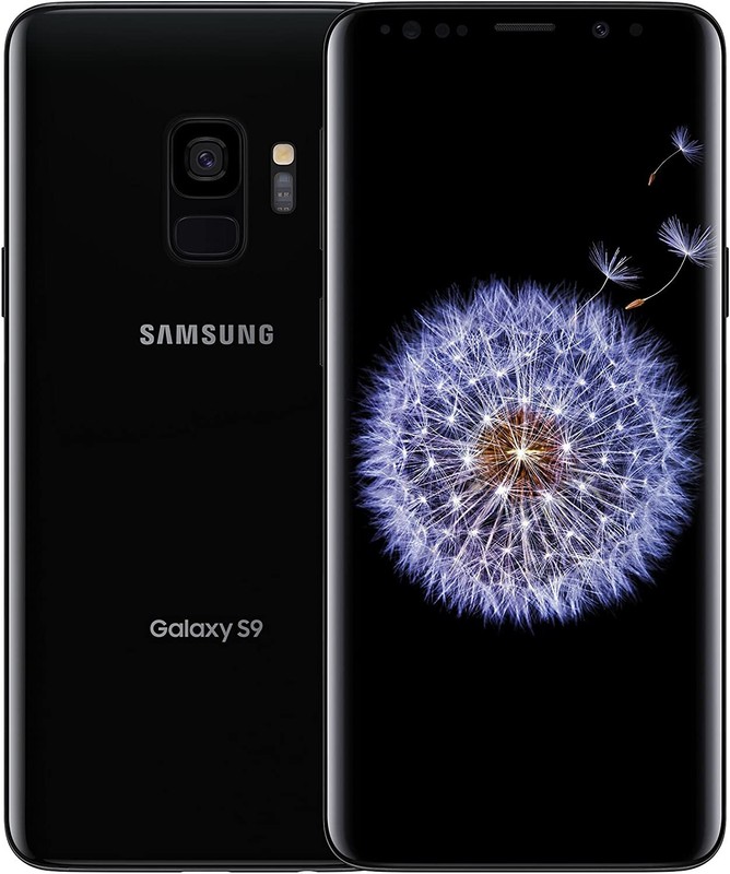Unlocked Samsung Galaxy S9 SM-G960U 64GB Midnight Black |Good with Shadow