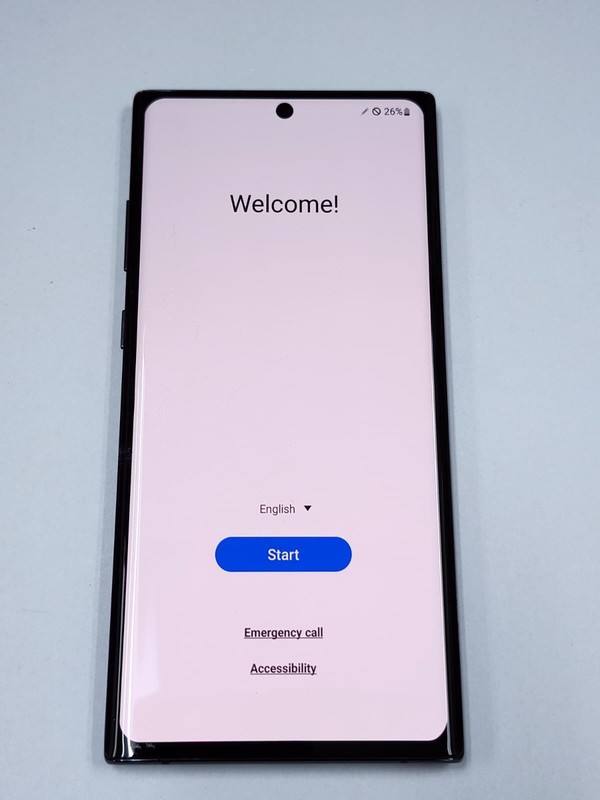 DEFECTIVE – Samsung Galaxy Note 10+ – 256GB – Aura Blue – Unlocked – 12854