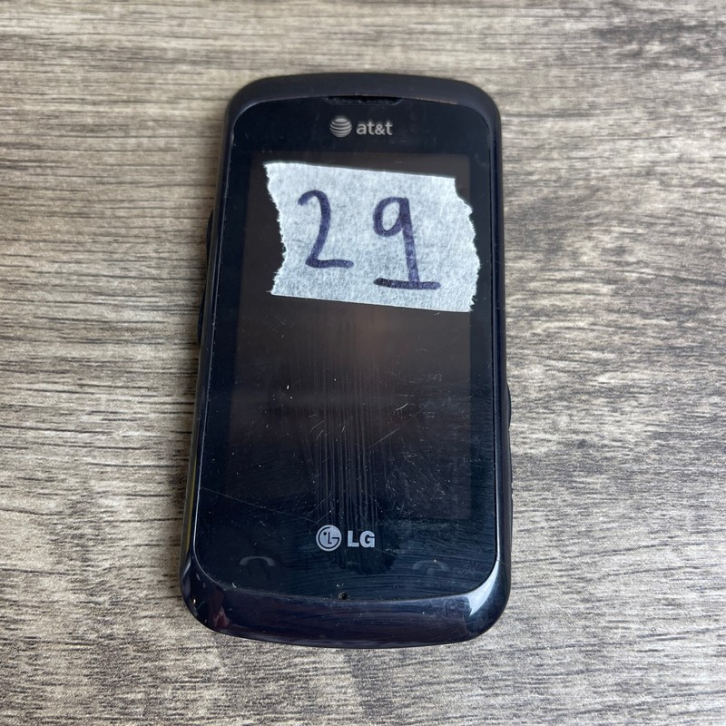 LG Encore GT550 Go Black 3.0 MP 3.0&Prime; Touch Display AT&T Cellular Smart Phone