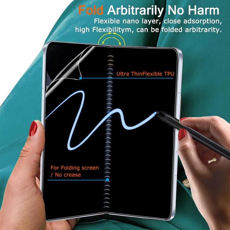 9-in-1 Screen Protectors & Camera Lens Guards for Google Pixel 10 Pro Fold, 9PCS gallery