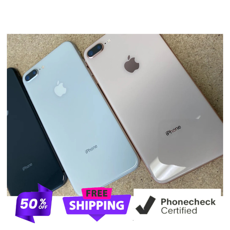 Apple iPhone 8 Plus 64GB Space Gray Silver Gold Unlocked Verizon ATT Very Good