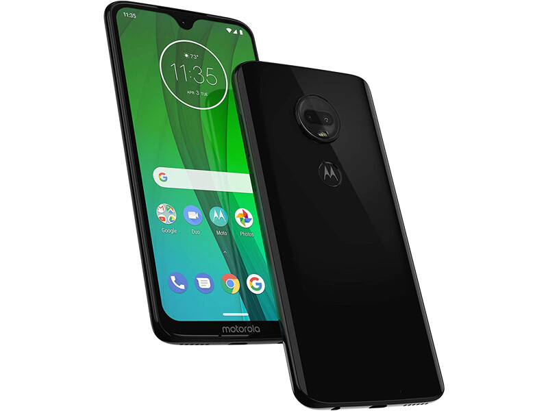 Black/White Motorola Moto G7 64GB 4GB RAM 6.2&Prime; 12.0MP Android Phone