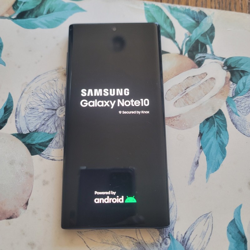 Samsung Galaxy Note 10 N970F/DS 256GB DUAL SIM Factory Unlocked Smartphone BLACK