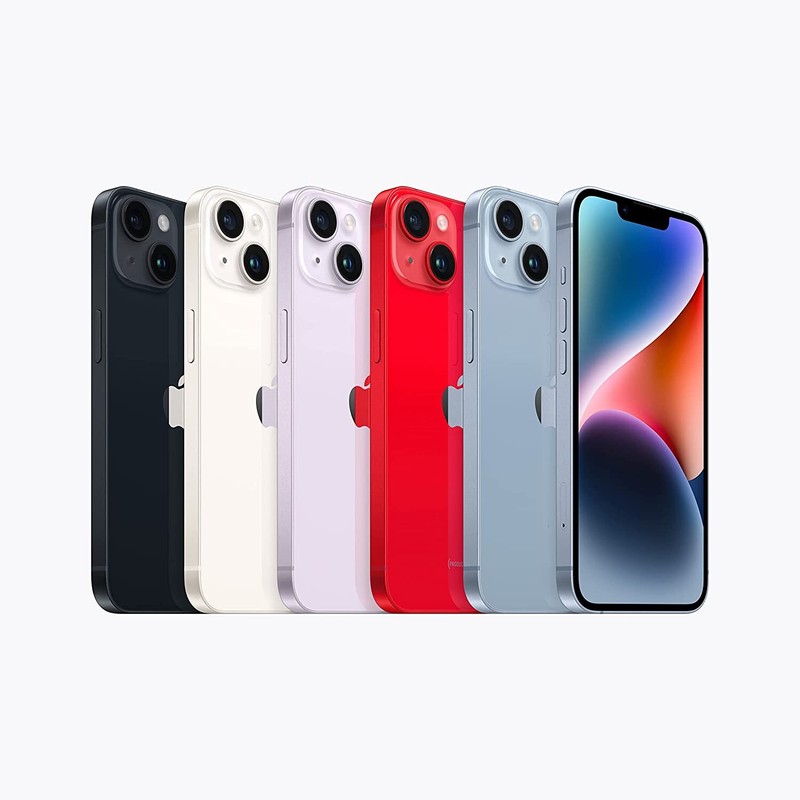 Apple iPhone 14, 128GB-256GB-512GB, Unlocked - Very Good Condition - All Colors