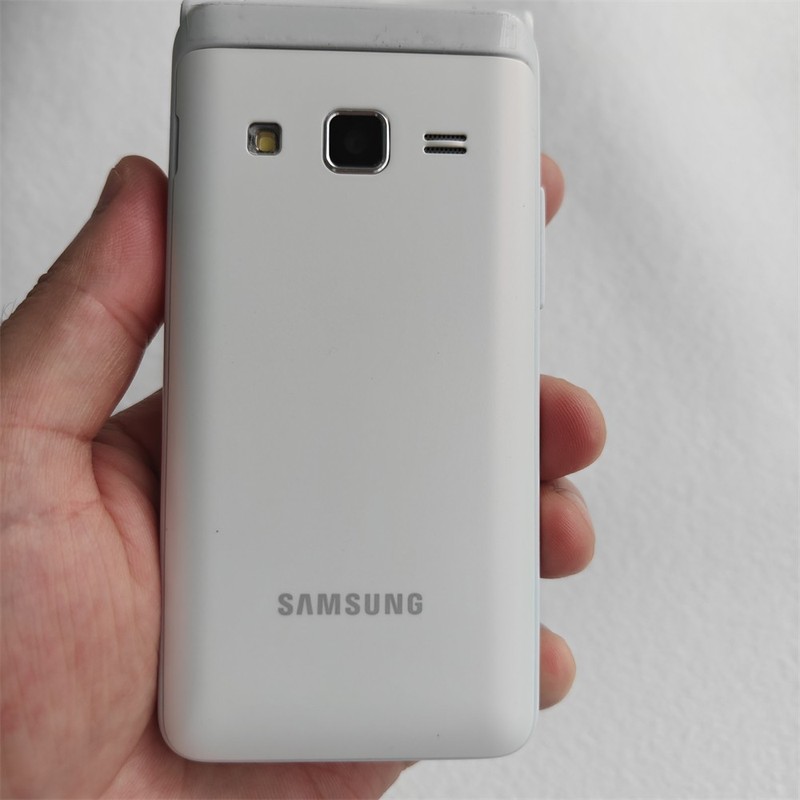 Samsung Galaxy Folder 2 SM-G160N 32GB Flip 3.8&Prime; Smartphone Unlocked LTE WHITE US
