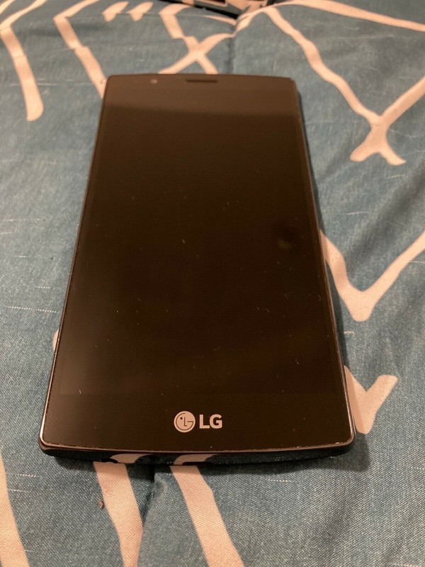 LG G4 LS991 Genuine Leather Black (Sprint) Smartphone FOR PARTS READ DESCRIPTION