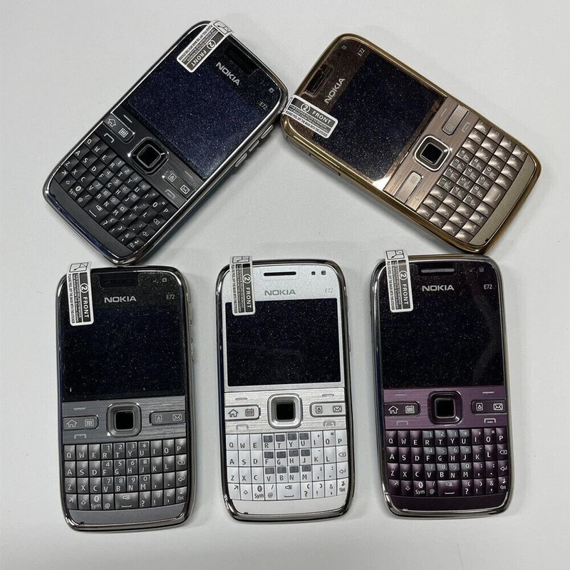 Nokia E72 5MP 3G GSM Unlocked WIFI QWERTY Keyboard MP3 Mobile Phone