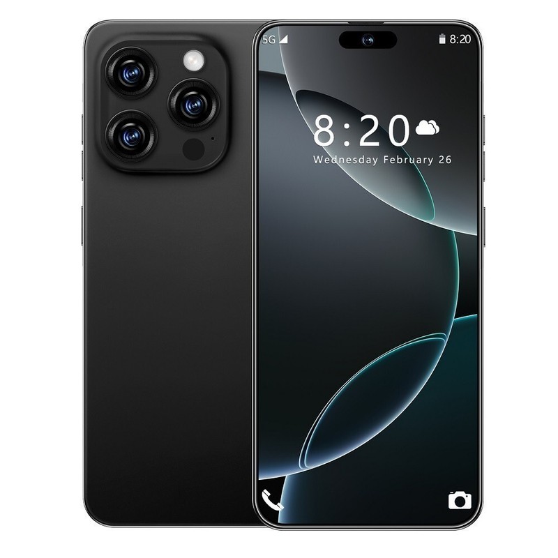 I16 Pro Max 5G Unlocked Cell Phone 8+256GB Smartphone Dual SIM Android 14 Mobile