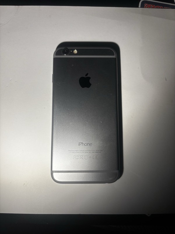 At&T Apple iPhone 6 16GB Grey No Touch ID Good Condition Used IOS 10.2.1 gallery
