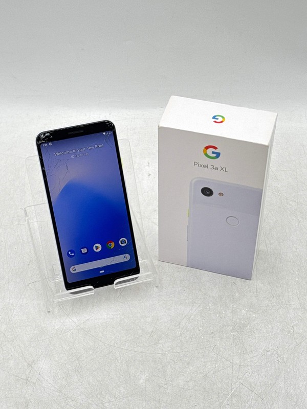 Google Pixel 3a XL with 64GB Memory (Unlocked) Purple-ish – Broken
