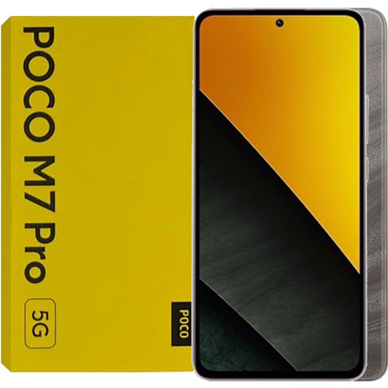 Xiaomi Poco M7 Pro 5G Silver 512GB + 12GB Dual-SIM Unlocked GSM NEW
