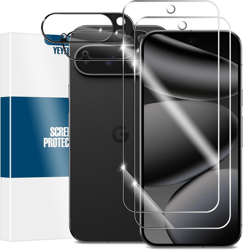 2 Pack Screen Protectors & Camera Lens Protectors for Google Pixel 10 Pro XL