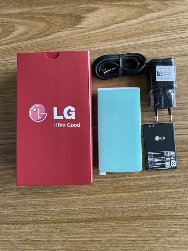 LG Wine Smart D486 4G LTE 1GB RAM 4G ROM 3.5" Android Flip Phone Wi-Fi GPS Radio gallery