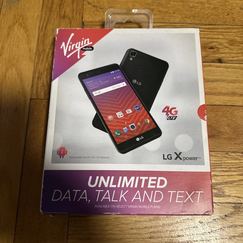 Brands Mew Factory Sealed Virgin Mobile LG X power