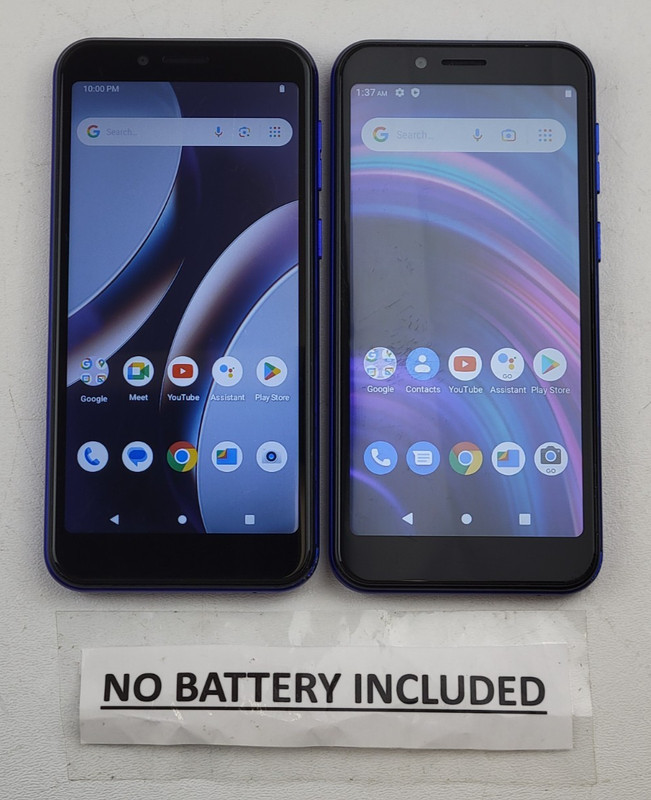 (Lot of 2) BLU C5L Max - 16GB - (GSM Unlocked) Dual SIM Smartphones - H6608