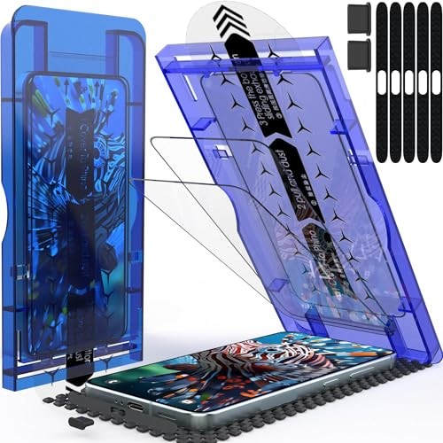 3 Pack Screen Protector for Galaxy S25 Plus 6.7in 9H Glass HD Anti-Scratch