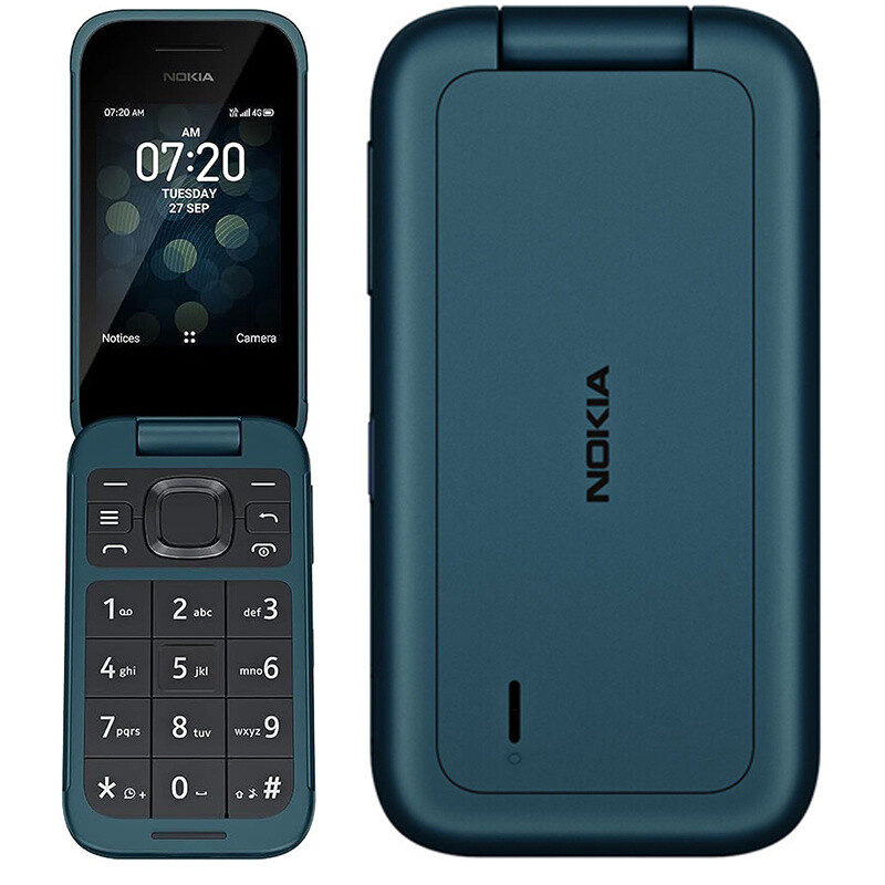 Original NOKIA 2780 Flip 1-SIM Unlocked LTE 4G KaiOS SmartPhone WIFI Dual Screen