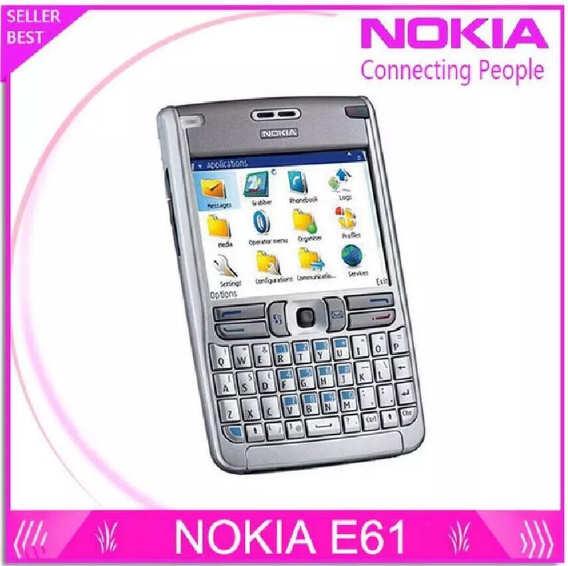 Original Nokia E61 3G English Russian Arabic Keyboard Unlocked Mobile Phone 2.9&Prime;