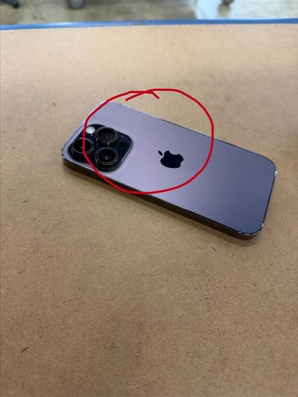 Apple iPhone 14 Pro 128GB Deep Purple (Battery Health 83%) Broken Front Glass gallery