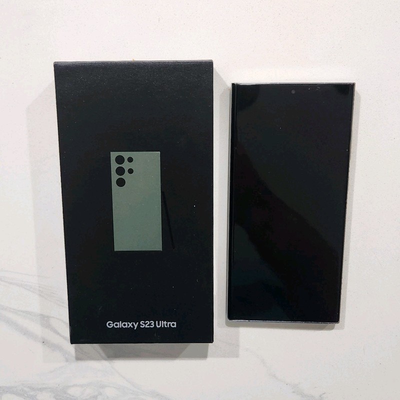 Samsung Galaxy S23 Ultra 256GB (Unlocked) SM-S918U1 Green Used GOOD