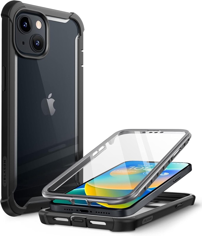 Transparent Case for iPhone 14 / iPhone 13 (6.1 Inch) Robust Protective Cover