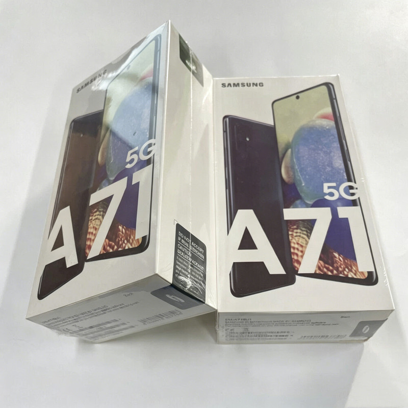 Samsung Galaxy A71 5G SM-A716U 128GB+6GB 64MP Unlocked Smartphone- New Sealed