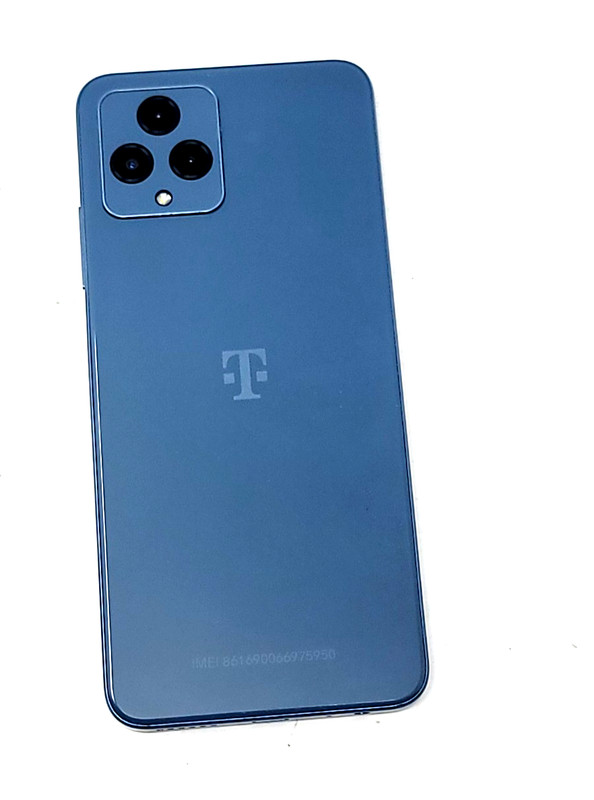 T-Mobile Unlocked REVVL 6 5G – 64GB Smartphone – Blue: In Preowned Condition