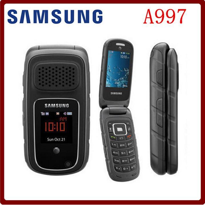 Samsung A997 Rugby III 2G Bluetooth GPS Mp3 Player Flip Mobile Phone 3.15MP