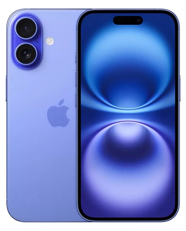Apple iPhone 16 A3081 AT&T Only 128GB Ultramarine Good