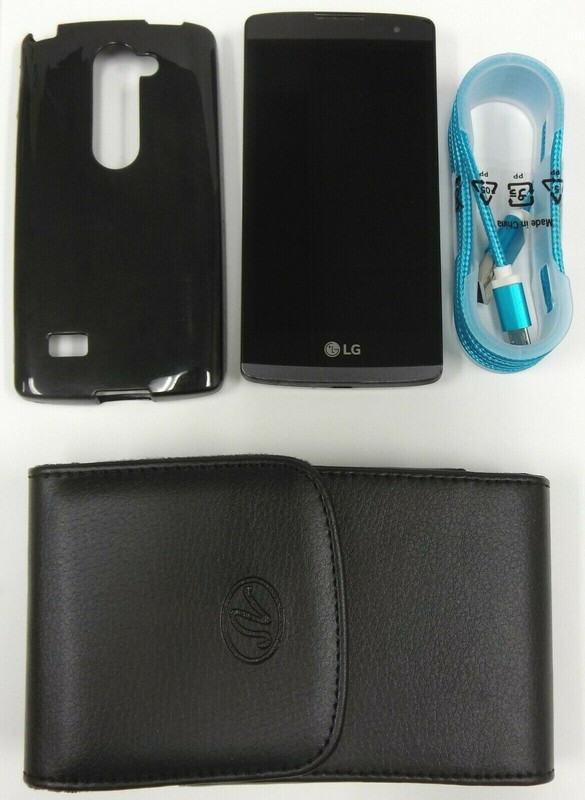 LG Leon H345 – Gray ( T-Mobile ) Android Smartphone – Bundled
