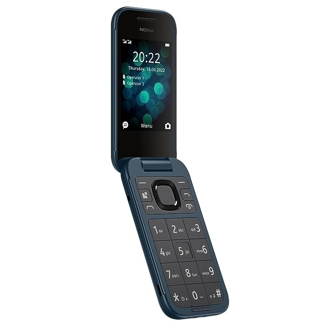 Nokia 2660 Flip 4G VoLTE keypad Phone with Dual SIM, Dual Screen, inbuilt MP3