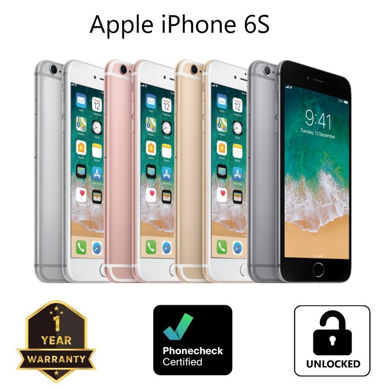 Apple iPhone 6S - 16GB | 32GB | 64GB | 128GB (Unlocked) Smartphone - Good