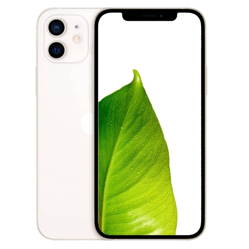 Apple iPhone 12 (2020) WHITE 64GB 6.1&Prime; Unlocked Cell Phone – MGG73LL/A A2172 – C