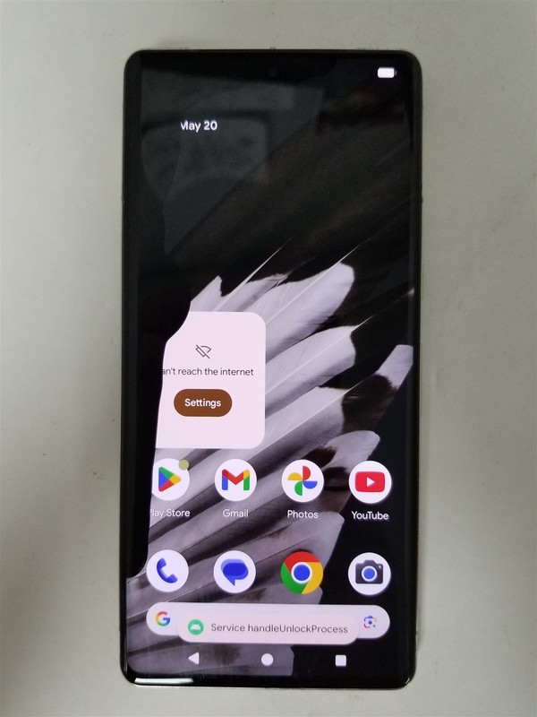 Google Pixel 7 Pro 256GB Hazel GE2AE (Unlocked) Damaged zD2146