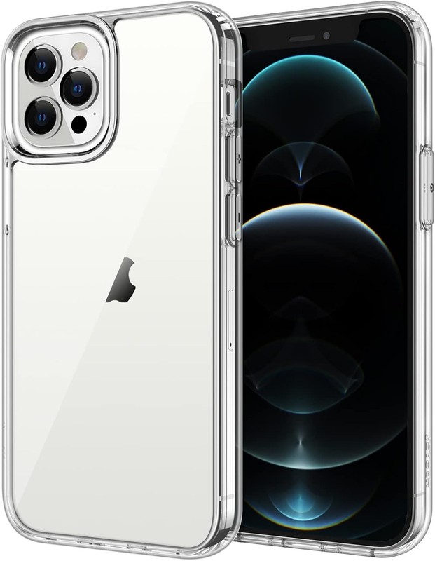 Case for iPhone 12 Pro Max 6.7-Inch, Non-Yellowing Shockproof Bumper Cover