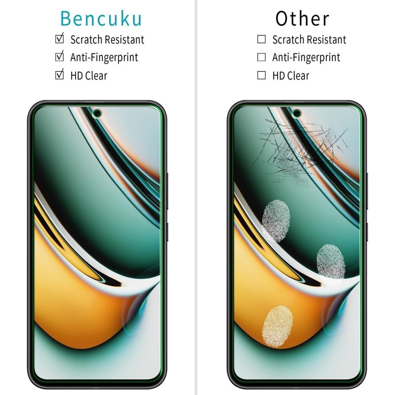 2 Pack Screen Protector for Samsung Galaxy A54 5G, Anti-Scratch Tempered Glass gallery