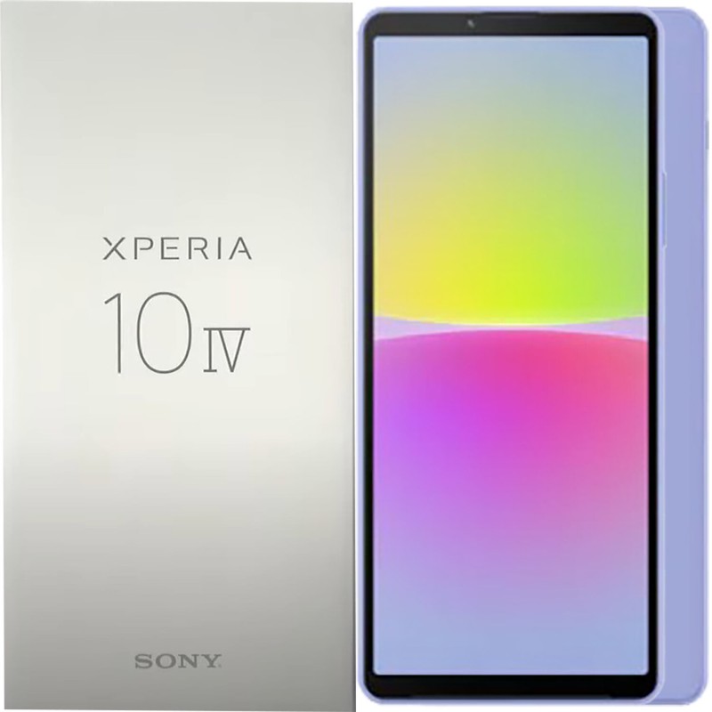 BNIB Sony Xperia 10 IV 5G Lavender 128GB + 6GB SIM + ESIM Factory Unlocked GSM