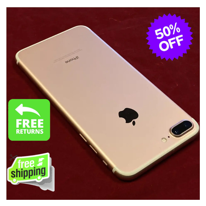 Apple iPhone 7 Plus 32GB 128GB Unlocked Verizon iOS WIFI Rose Gold Black Red LT