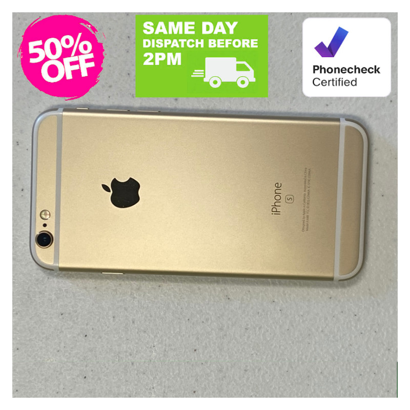 Apple iPhone 6s 16GB/64GB/128GB Unlocked – Gold/Space Gray – Very Good Conditio