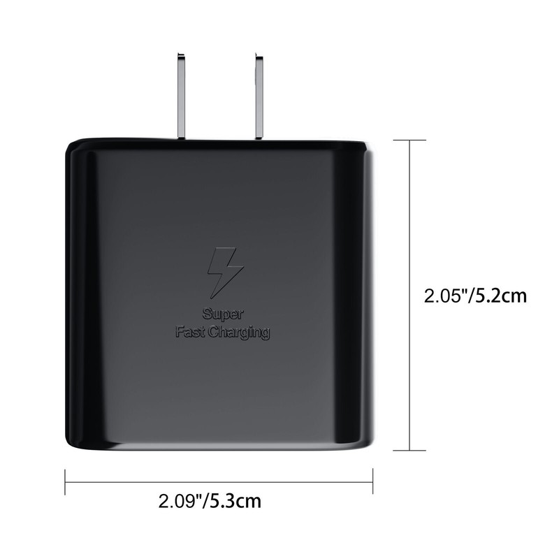 45w Super Fast Wall Charger + 6FT Type C Cable For Samsung Galaxy S25 S24 S23 22