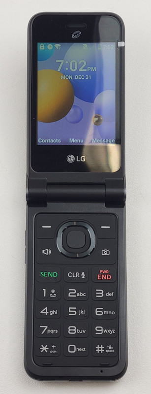 LG Classic Flip (L125DL) 8GB – Gray (TracFone) Flip Phone – Clean IMEI – H3961