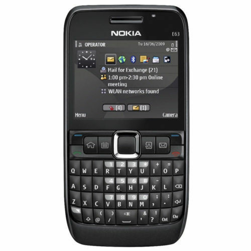 Nokia E63 Unlocked QWERTY Keyboard Business Smartphone WiFi 2MP Camera Symbian gallery