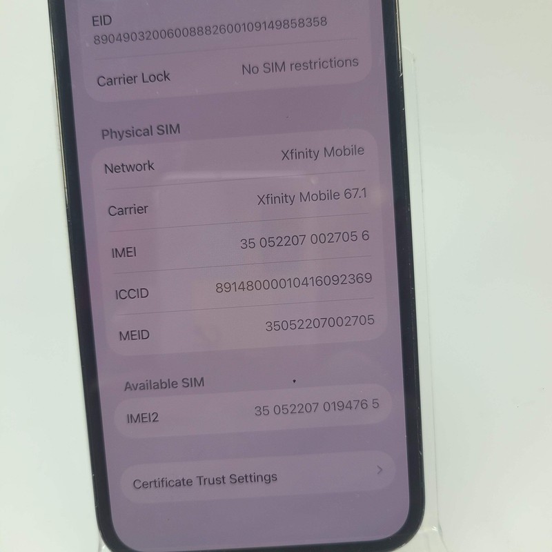 Broken Unlocked Apple iPhone 12 Pro 128GB 26.2 MGKK3LL/A /Bad Battery gallery