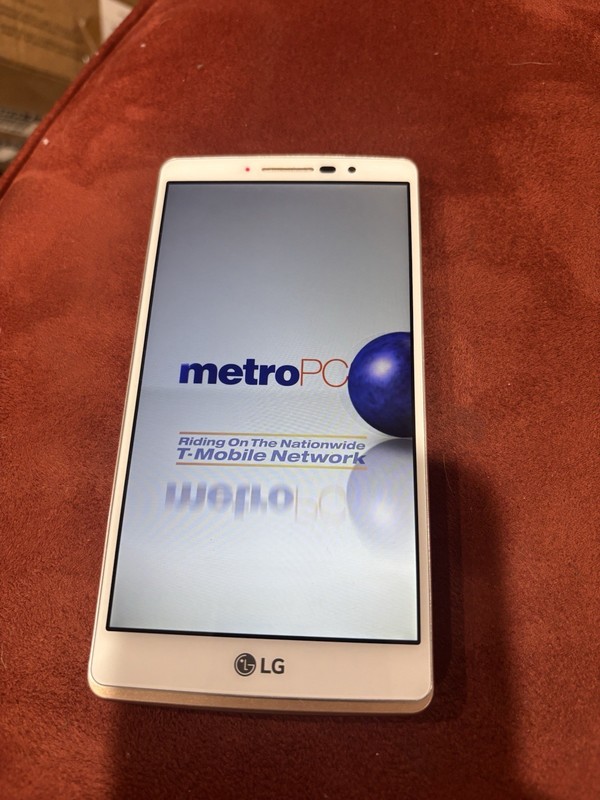 LG G Stylo (Metro T-Mobile) Parts Only Powers On Storage Locker Find