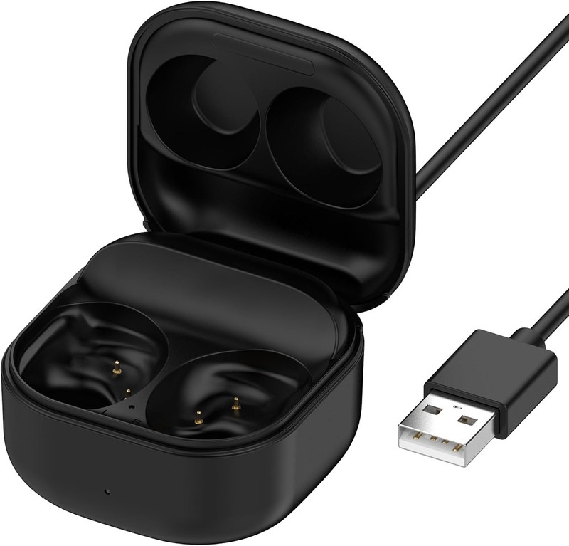Charging Case for Galaxy Buds FE SM-R400 (Black) | Replacement Charger Dock