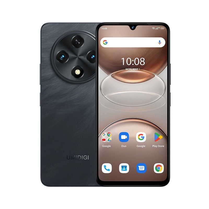 UMIDIGI G100A 4GB+4GB 128GB 6.9&Prime; Octa Core Unlocked Dual SIM Android Smartphone