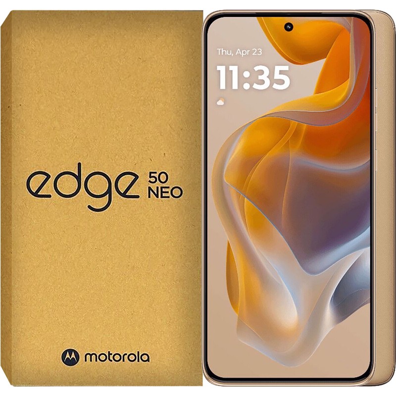 Motorola Edge 50 Neo 5G Pantone Lattè 256GB + 8GB Dual-SIM Unlocked GSM NEW