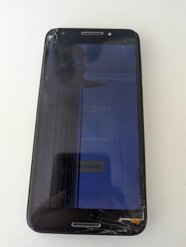 Alcatel Revvl 4 5007W T-Mobile AS-IS Cracked Screen For Parts – CLEAN ESN
