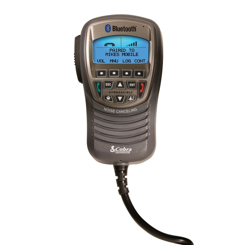 Cobra MR F300BT Waterproof Boat Wireless Handset for Bluetooth-Enabled Phone