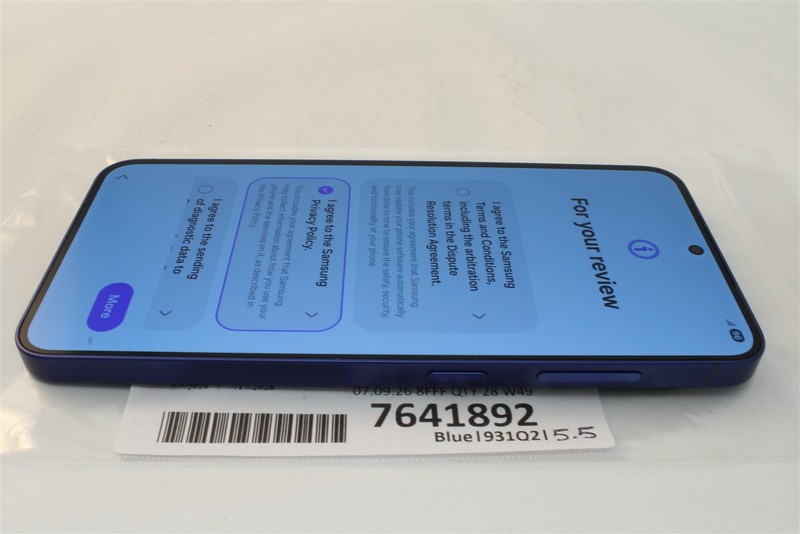 Samsung Galaxy S25 Blue – Unlocked AT&T T-Mobile Verizon w/ 100% batt! 7641892
